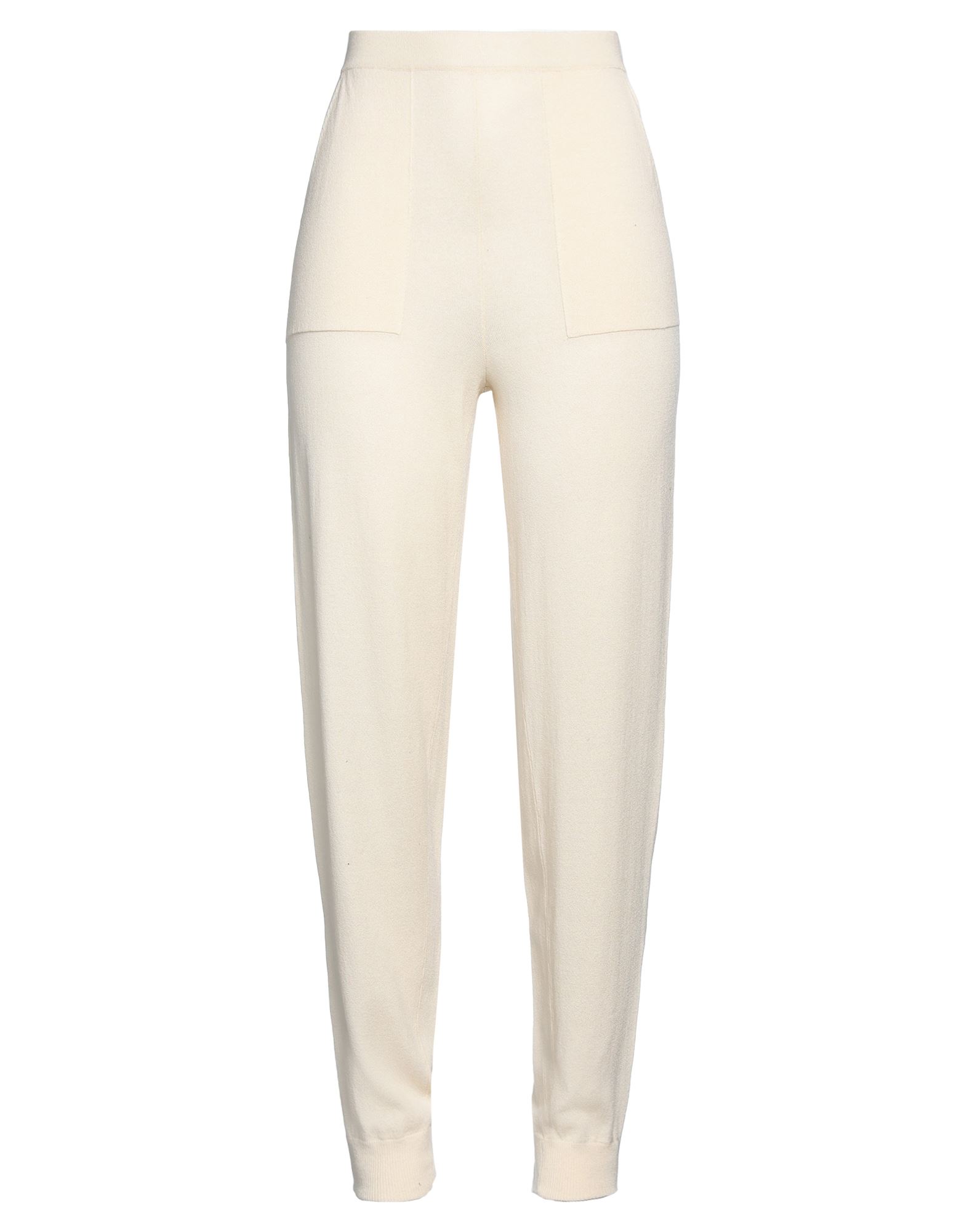 Shop Roberto Collina Woman Pants Ivory Size S Viscose, Polyester In White