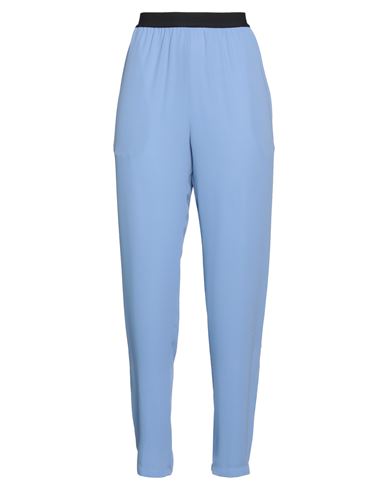 Pierantonio Gaspari Woman Pants Pastel Blue Size 6 Polyester