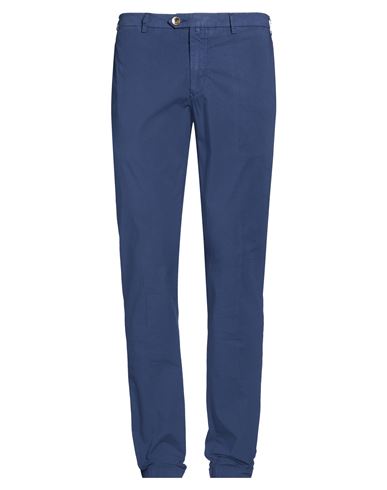 Verdera Man Pants Blue Size 38 Cotton, Elastane In Brown