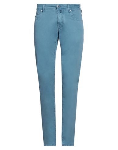Jacob Cohёn Man Pants Pastel Blue Size 31 Cotton, Elastane, Polyester