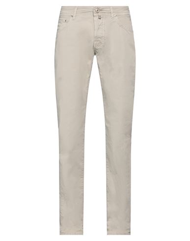 Shop Jacob Cohёn Man Pants Beige Size 30 Cotton, Elastane, Polyester