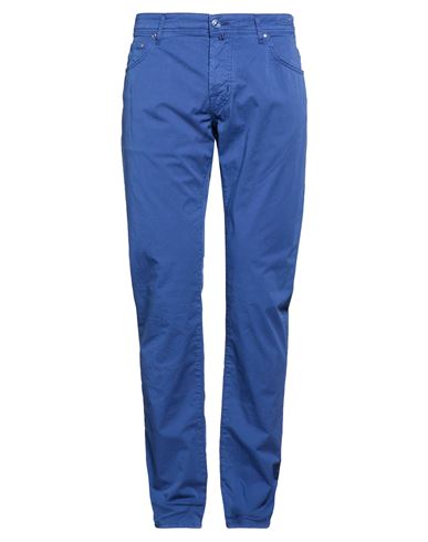 Jacob Cohёn Man Pants Blue Size 32 Cotton, Elastane, Polyester