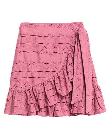 Nikkie Woman Mini Skirt Mauve Size 4 Cotton In Purple