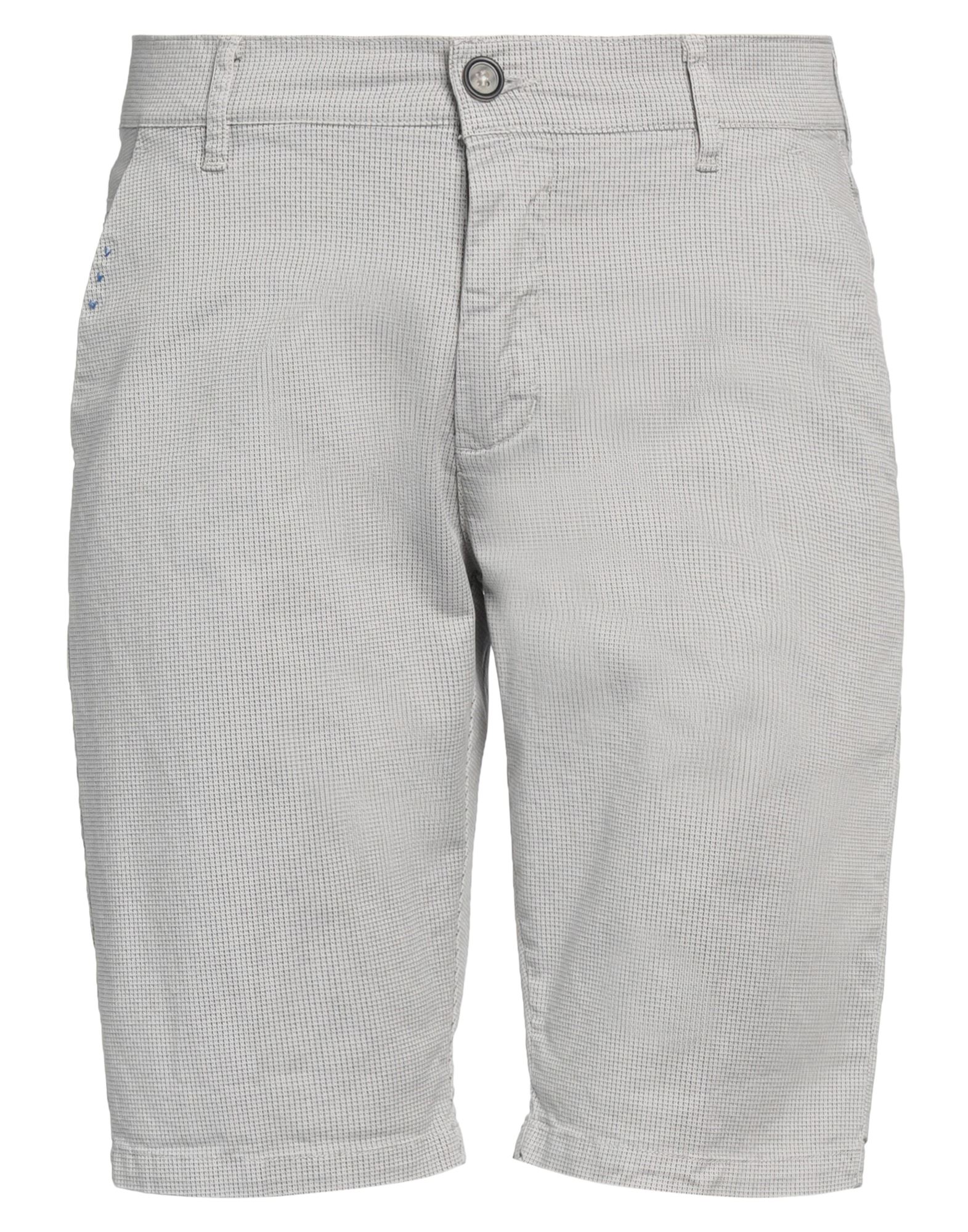 Avignon Man Shorts & Bermuda Shorts Light Grey Size 30 Cotton, Elastane