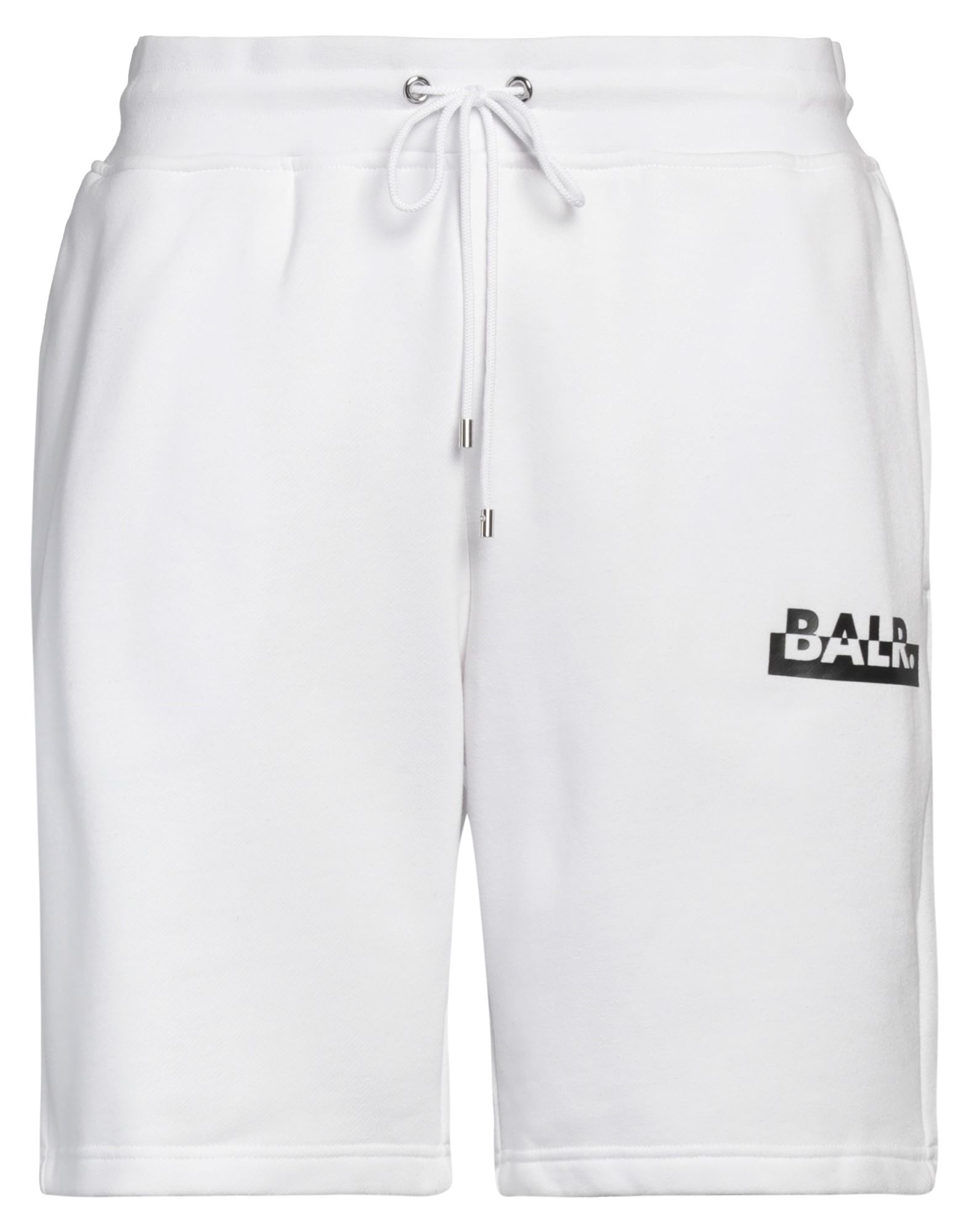 Balr. Man Shorts & Bermuda Shorts White Size Xxl Cotton, Polyester