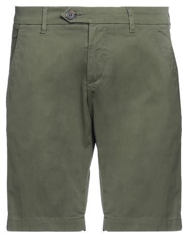 Roy Rogers Roÿ Roger's Man Shorts & Bermuda Shorts Military Green Size 31 Cotton, Elastane