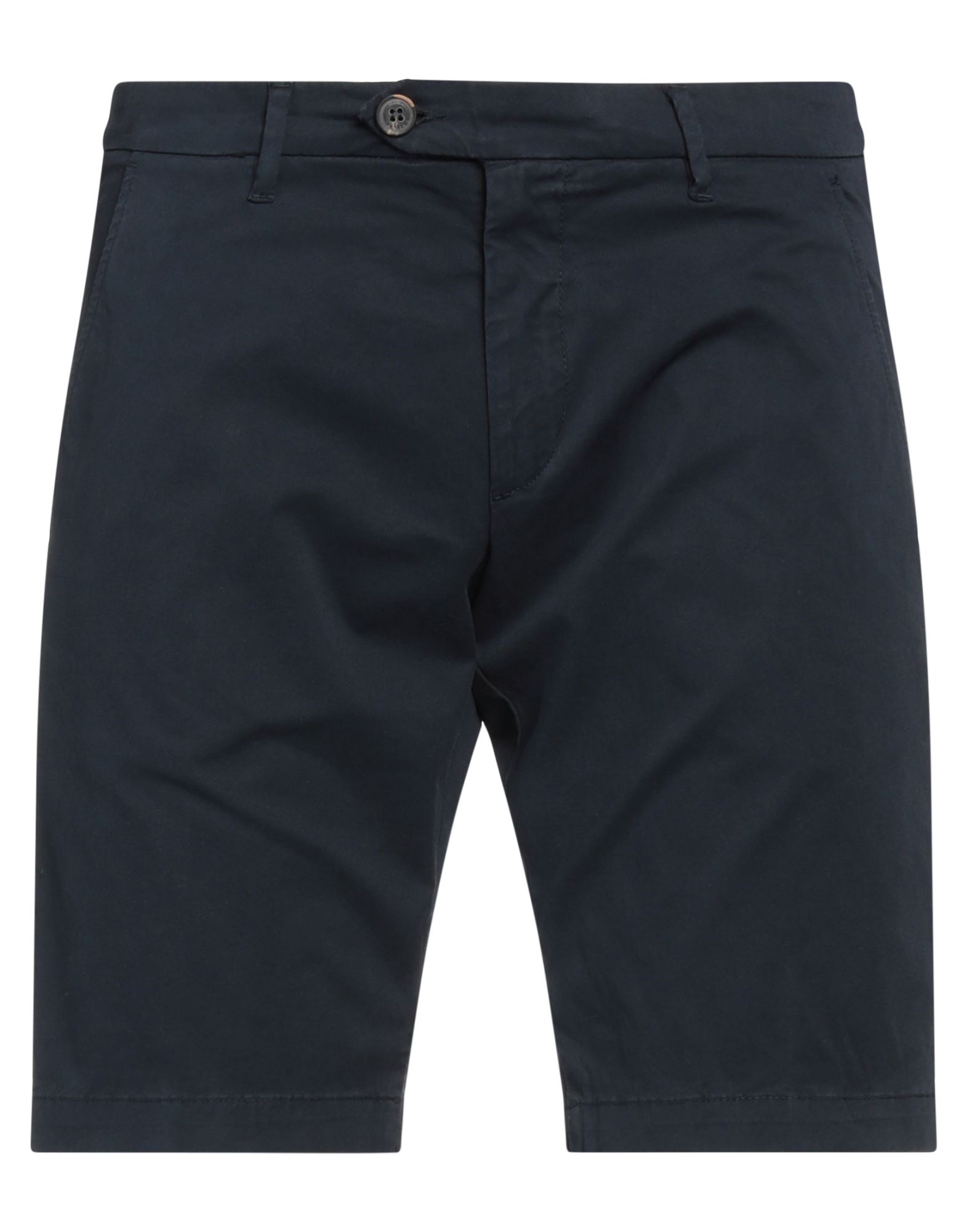Roy Rogers Roÿ Roger's Man Shorts & Bermuda Shorts Navy Blue Size 31 Cotton, Elastane