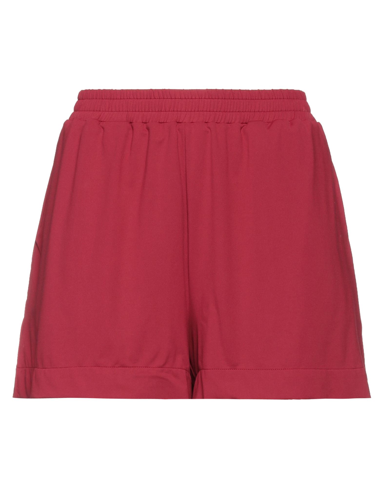 Fisico Woman Shorts & Bermuda Shorts Burgundy Size M Polyamide, Elastane In Red