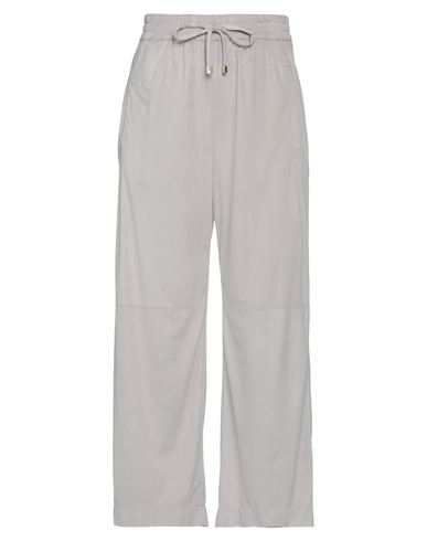 Shop Purotatto Woman Pants Grey Size 4 Polyester
