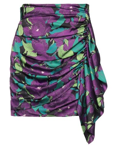 Gaelle Paris Gaëlle Paris Woman Mini Skirt Purple Size 4 Polystyrene