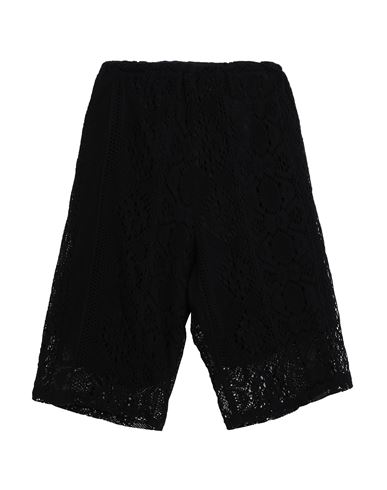 Y's Yohji Yamamoto Woman Cropped Pants Black Size 2 Cotton
