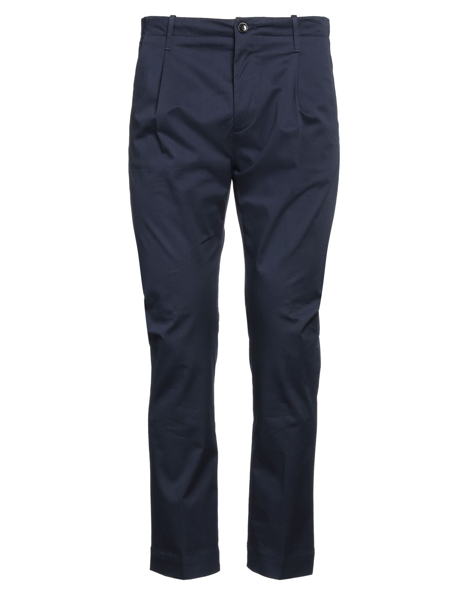 Nine:inthe:morning Nine In The Morning Man Pants Navy Blue Size 34 Wool, Cotton, Elastane In Navy Blue