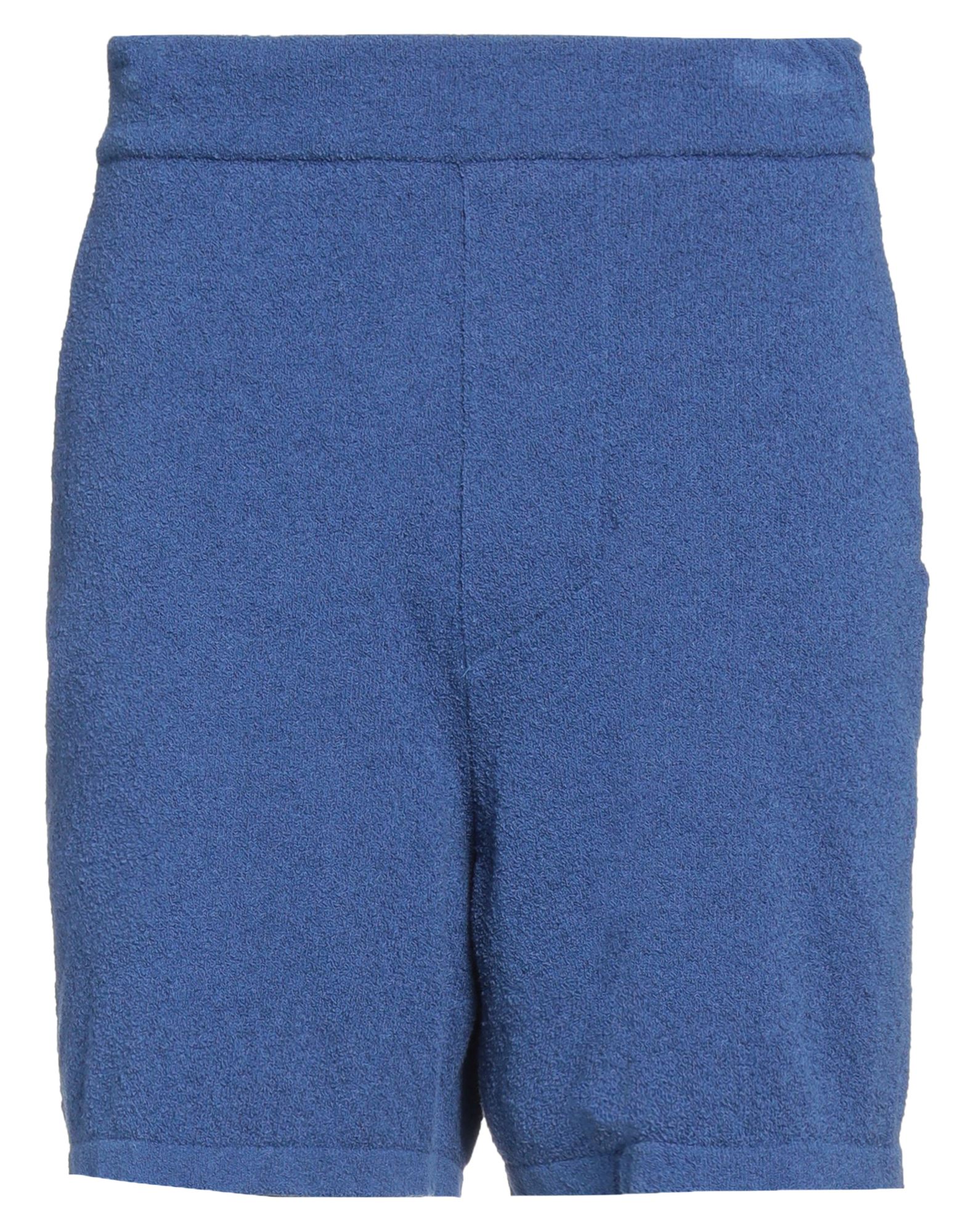 Laneus Man Shorts & Bermuda Shorts Bright Blue Size 36 Cotton, Polyamide
