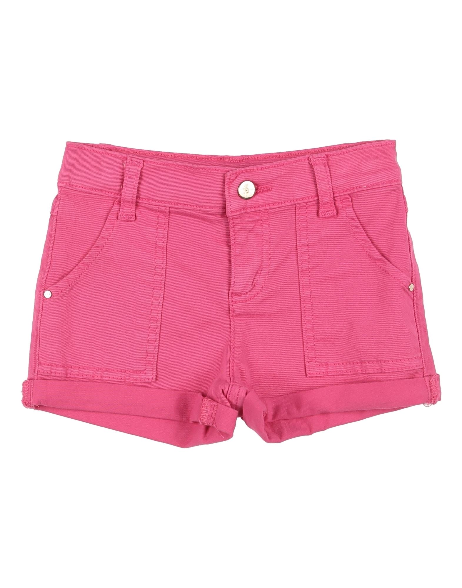 Liu •jo Kids'  Toddler Girl Shorts & Bermuda Shorts Fuchsia Size 6 Cotton, Elastane In Pink