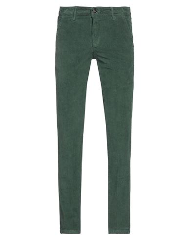 Squad² Man Pants Dark Green Size 26 Cotton, Elastane