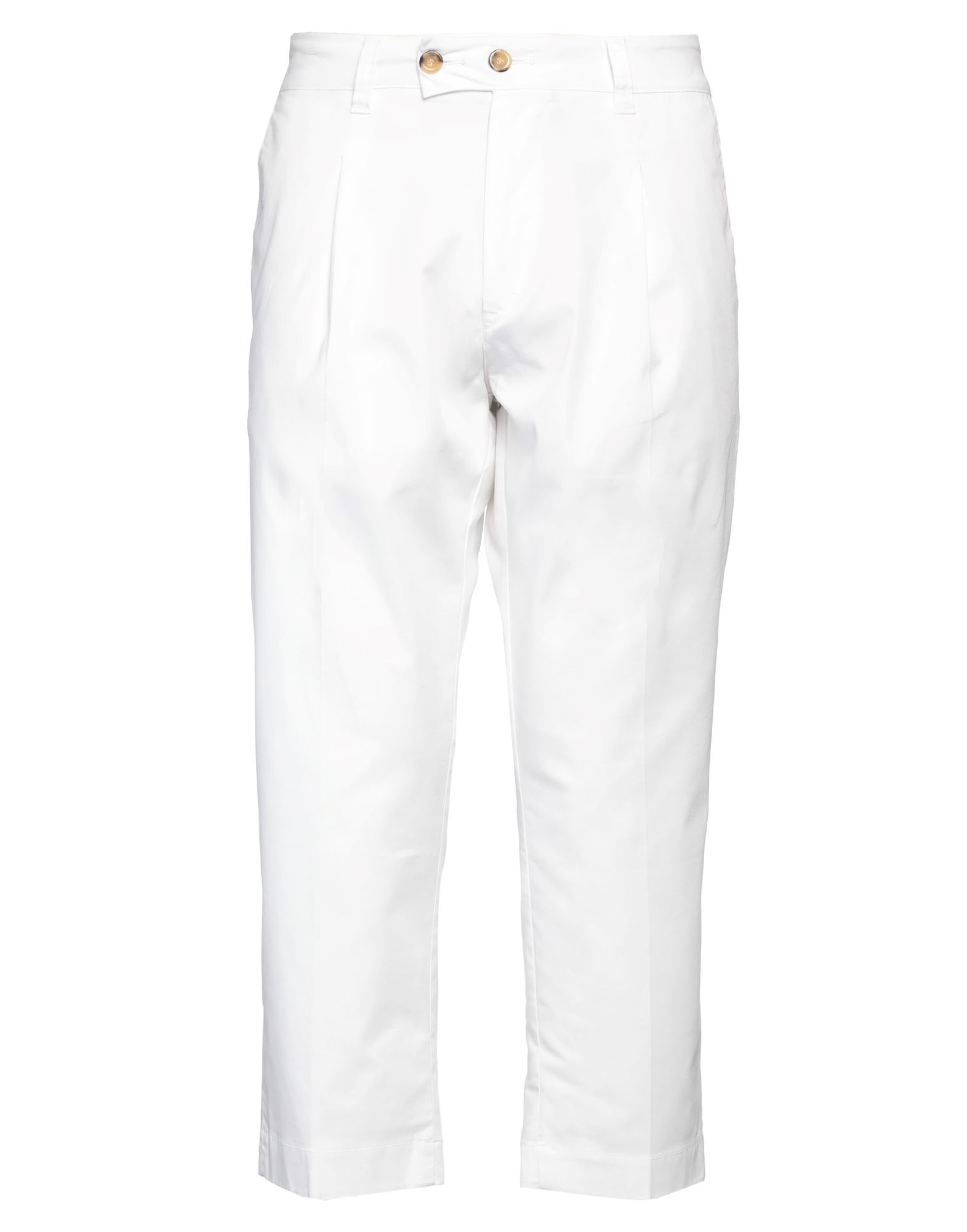 Cruna Cropped Pants In White