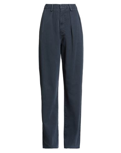 Denimist Woman Pants Midnight Blue Size 28 Cotton In Blue