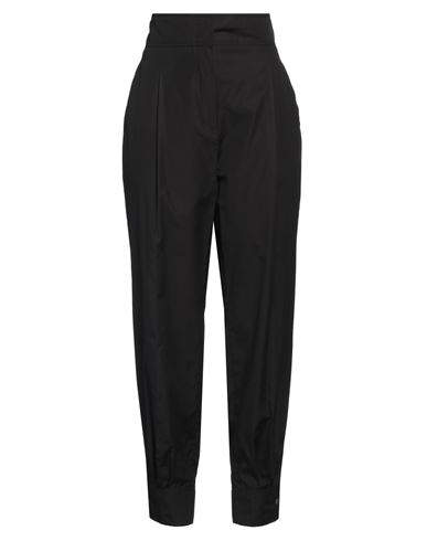 MAX MARA MAX MARA STUDIO WOMAN PANTS BLACK SIZE 12 COTTON 