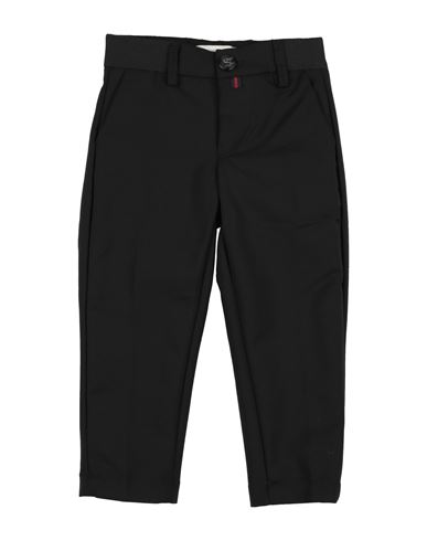 Baronio Babies'  Toddler Boy Pants Black Size 3 Cotton, Polyamide, Elastane