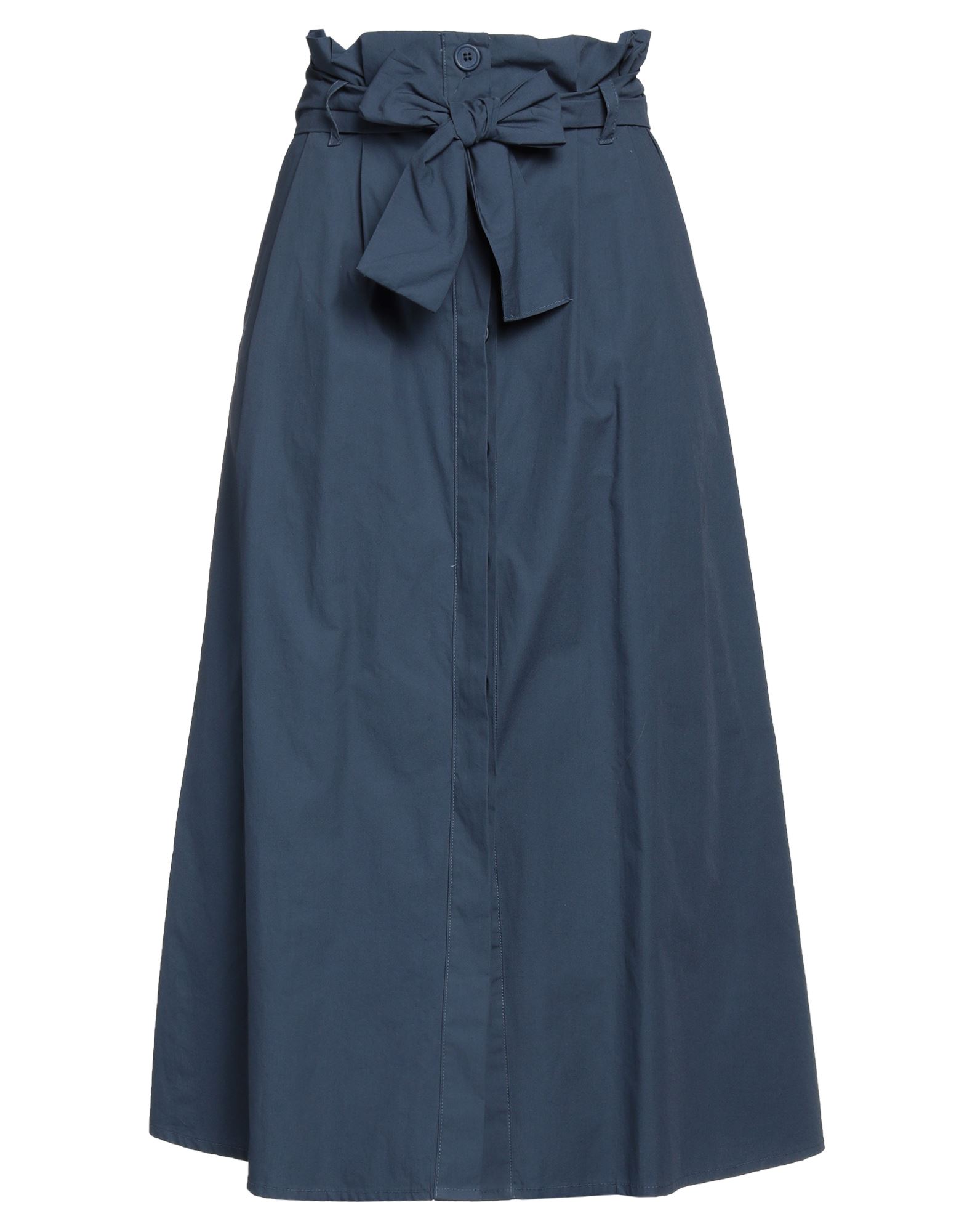 Alpha Studio Long Skirts In Navy Blue