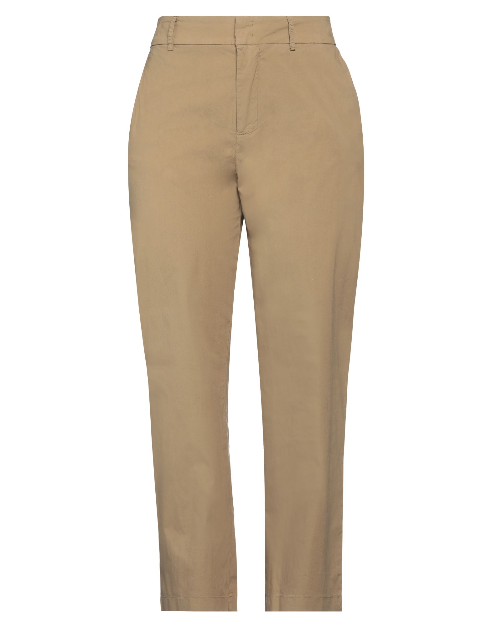 Merci .., Woman Pants Military Green Size 10 Cotton, Elastane In Green