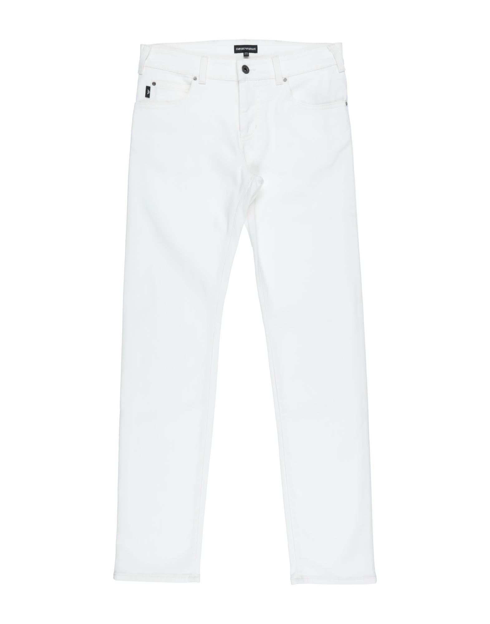 Emporio Armani Kids'  Pants In Off White
