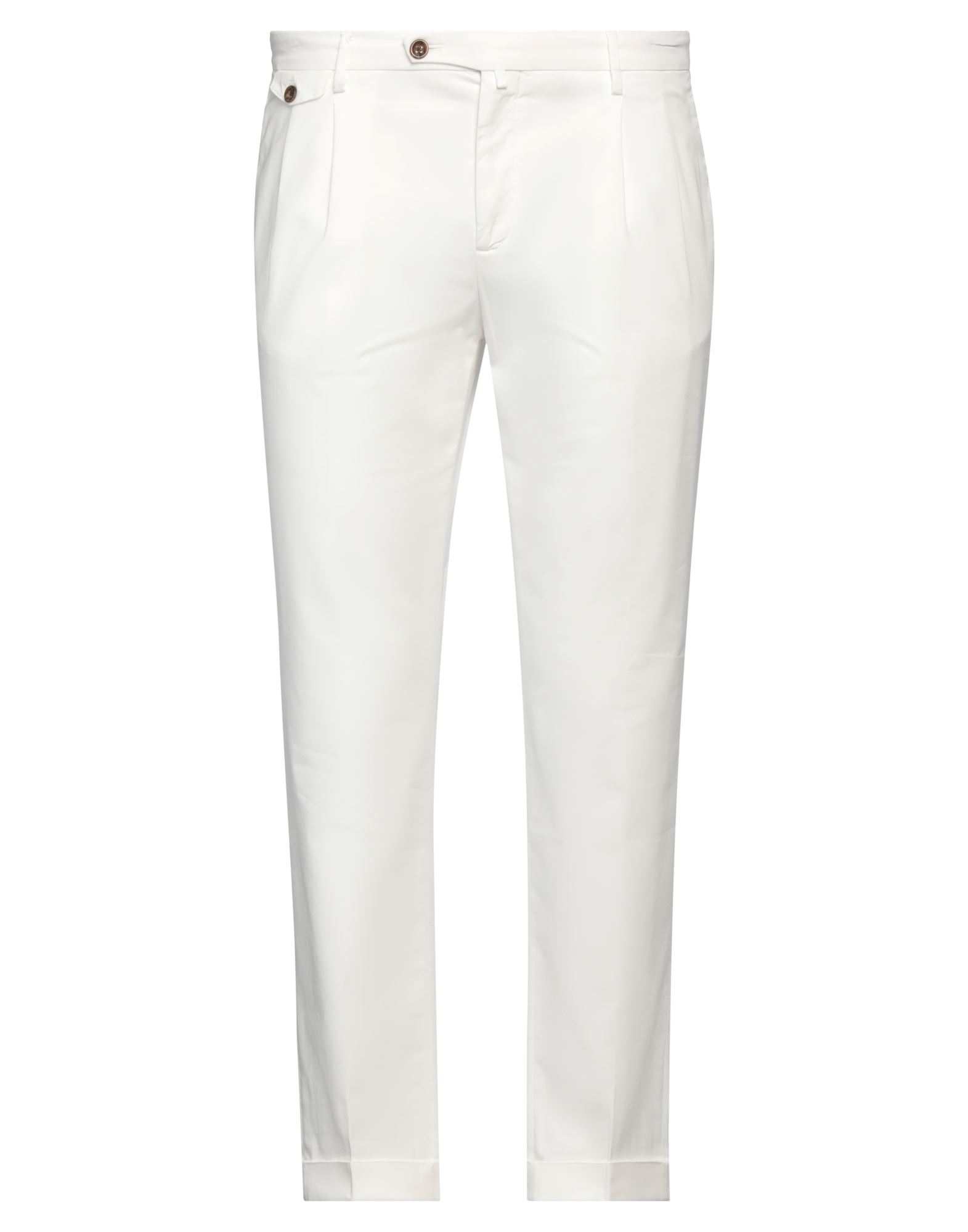 Briglia 1949 Man Pants White Size 36 Lyocell, Cotton, Elastane
