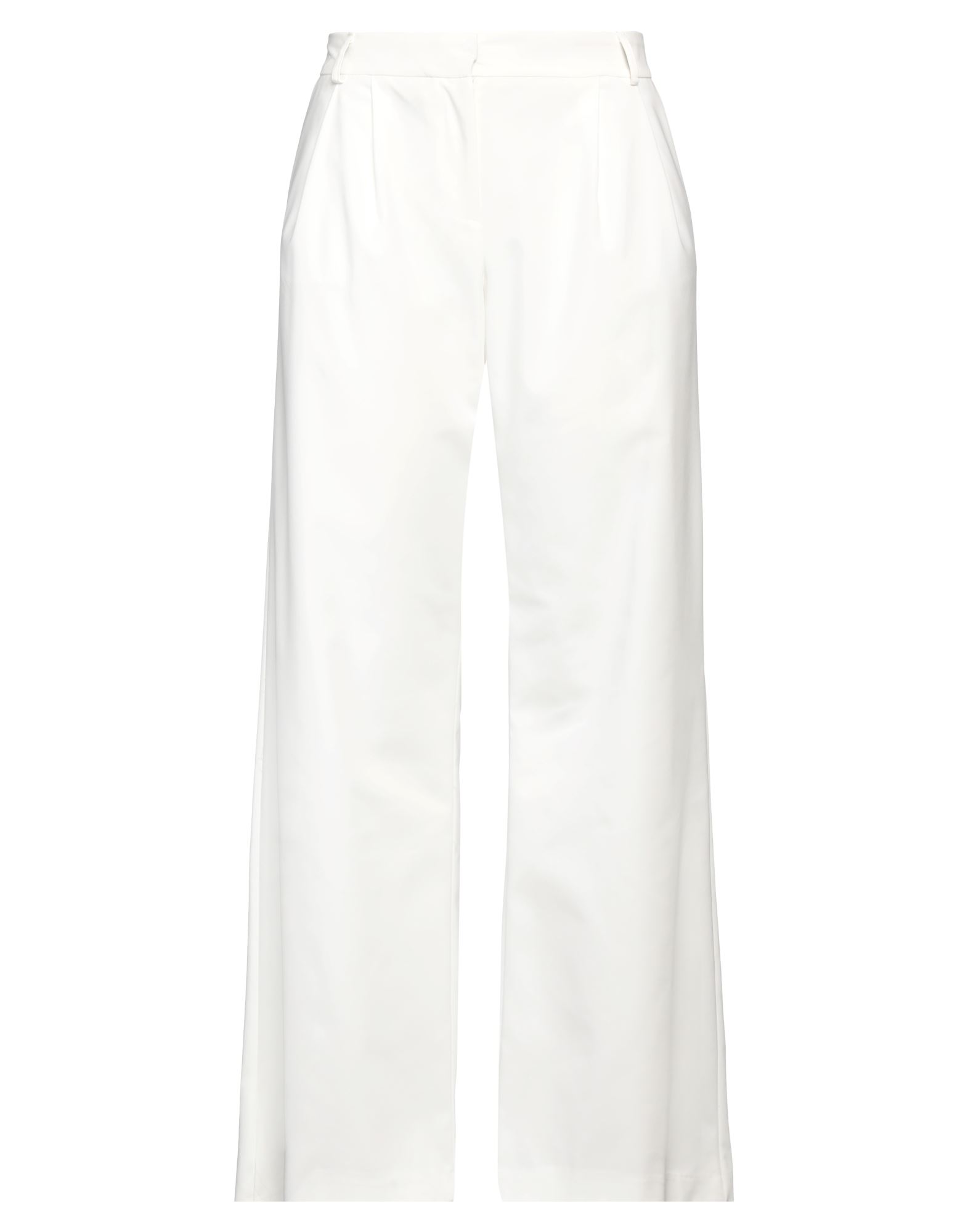 Shop Aniye By Woman Pants White Size M Cotton, Polyester, Elastane