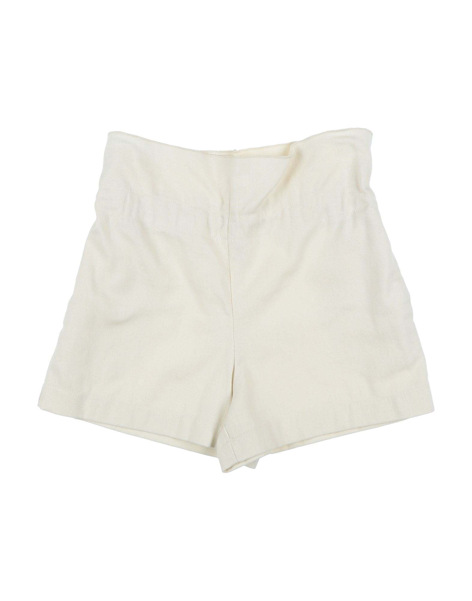Giro Quadro Kids'  Toddler Girl Shorts & Bermuda Shorts Ivory Size 4 Cotton In White