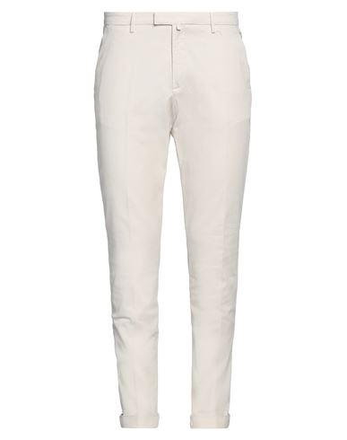 Briglia 1949 Man Pants Ivory Size 33 Cotton, Elastane In White