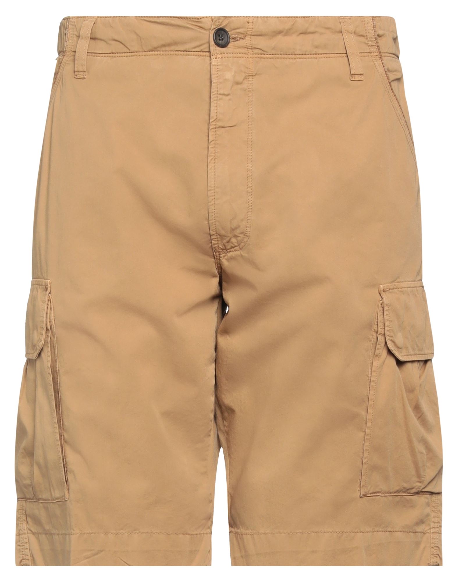 Perfection Man Shorts & Bermuda Shorts Camel Size 30 Cotton In Beige