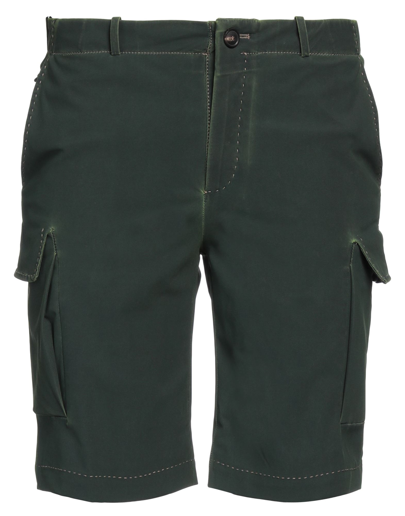 Rrd Man Shorts & Bermuda Shorts Military Green Size 36 Polyamide, Elastane