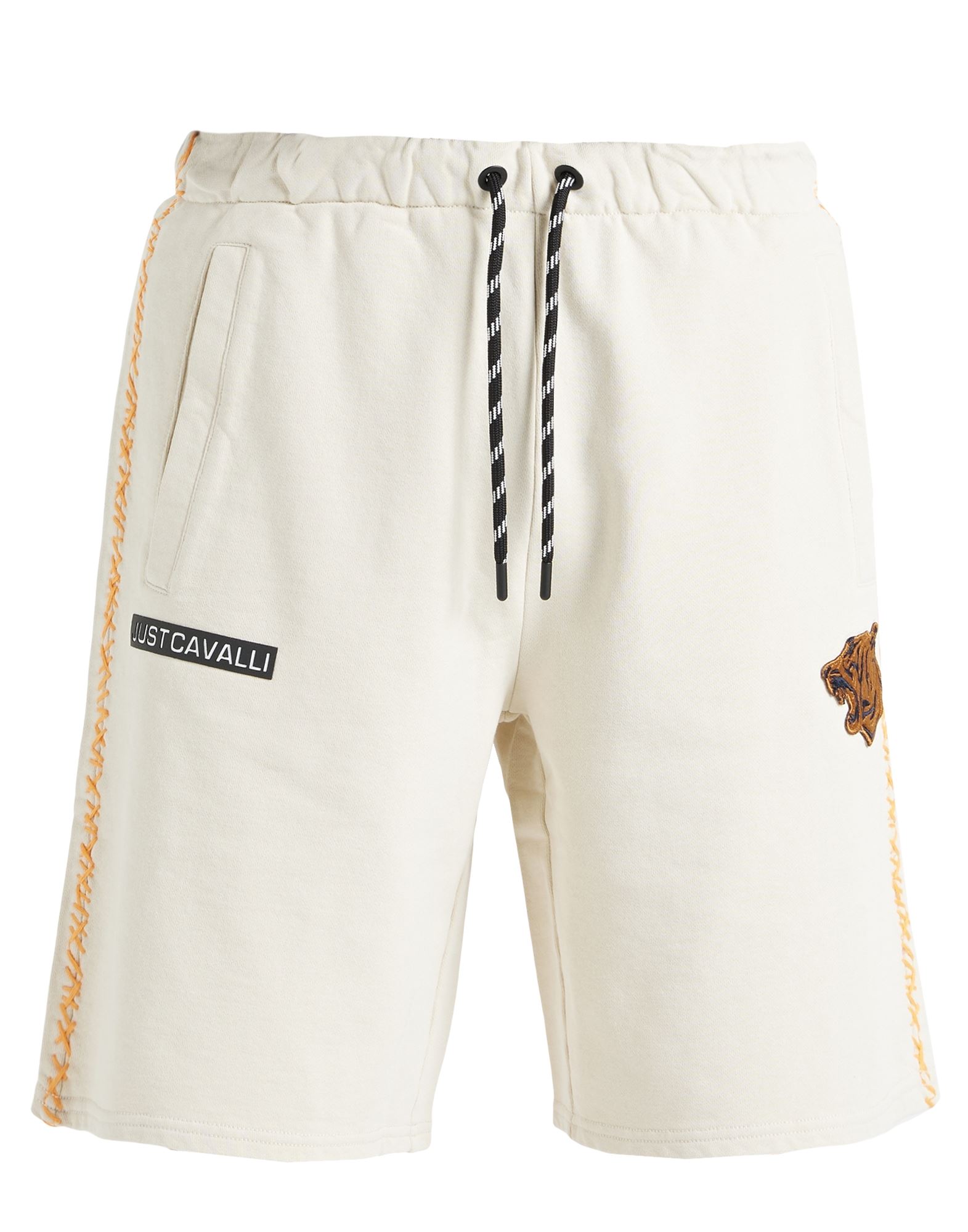 Just Cavalli Man Shorts & Bermuda Shorts Beige Size Xxl Giza 45 Cotton