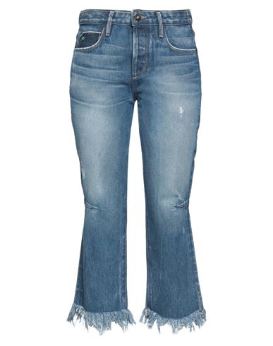 Tortoise Woman Jeans Blue Size 28 Cotton In Blue