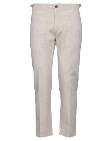 Mauro Grifoni Grifoni Man Pants Sand Size 32 Cotton, Linen In Beige