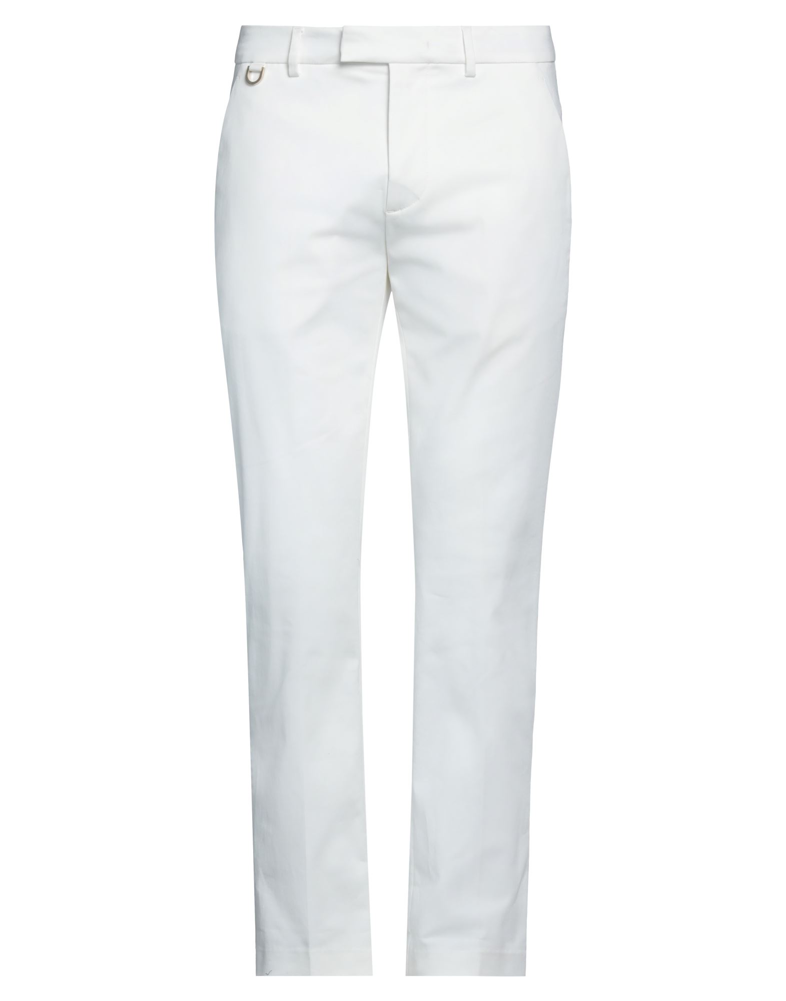 Shop The Seafarer Man Pants White Size 36 Cotton, Elastane