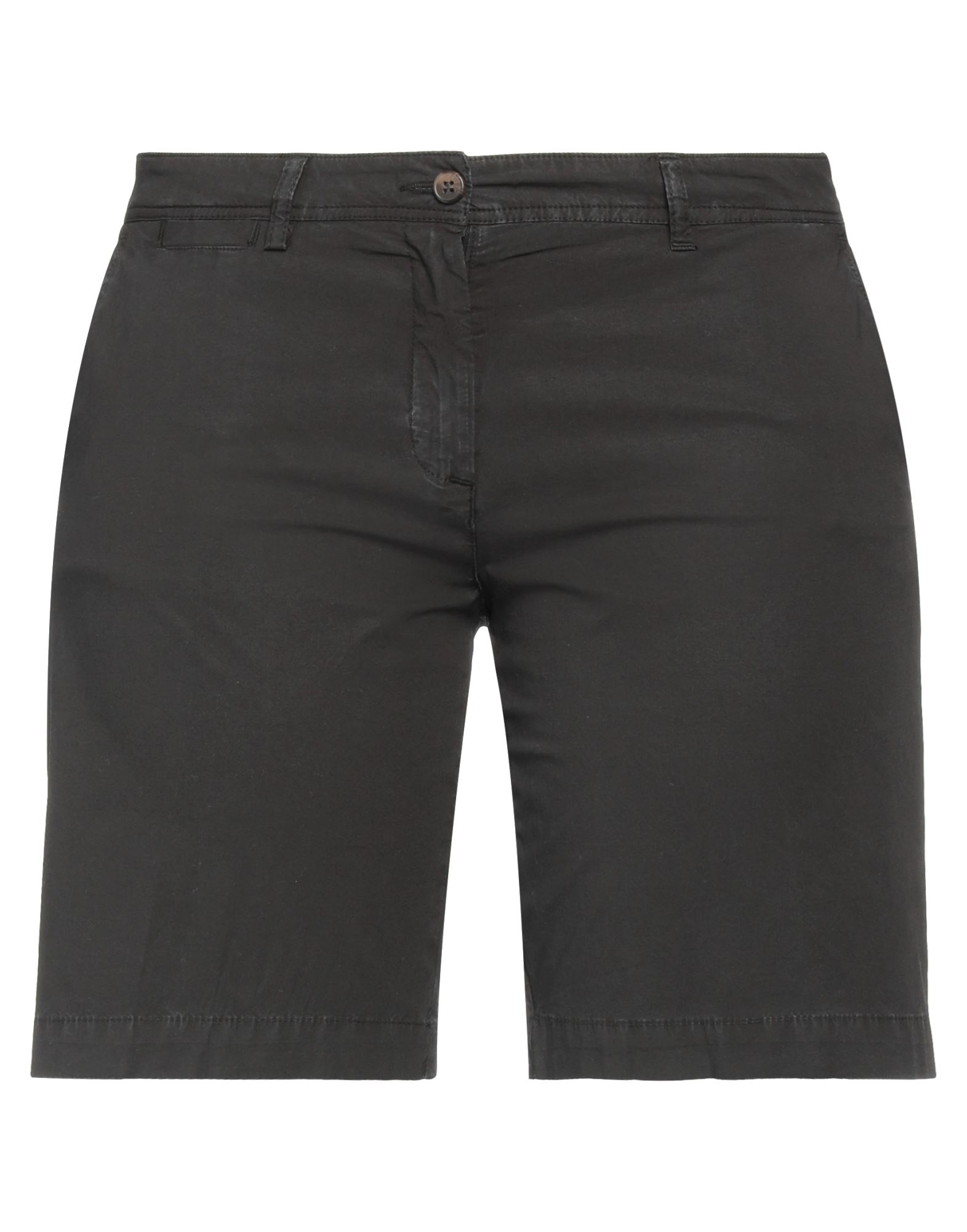Homeward Clothes Woman Shorts & Bermuda Shorts Black Size 10 Cotton, Elastane