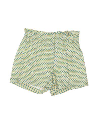 Il Gufo Babies'  Toddler Girl Shorts & Bermuda Shorts Sage Green Size 5 Cotton