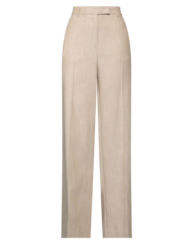 Attic And Barn Woman Pants Beige Size 8 Viscose, Polyester, Elastane