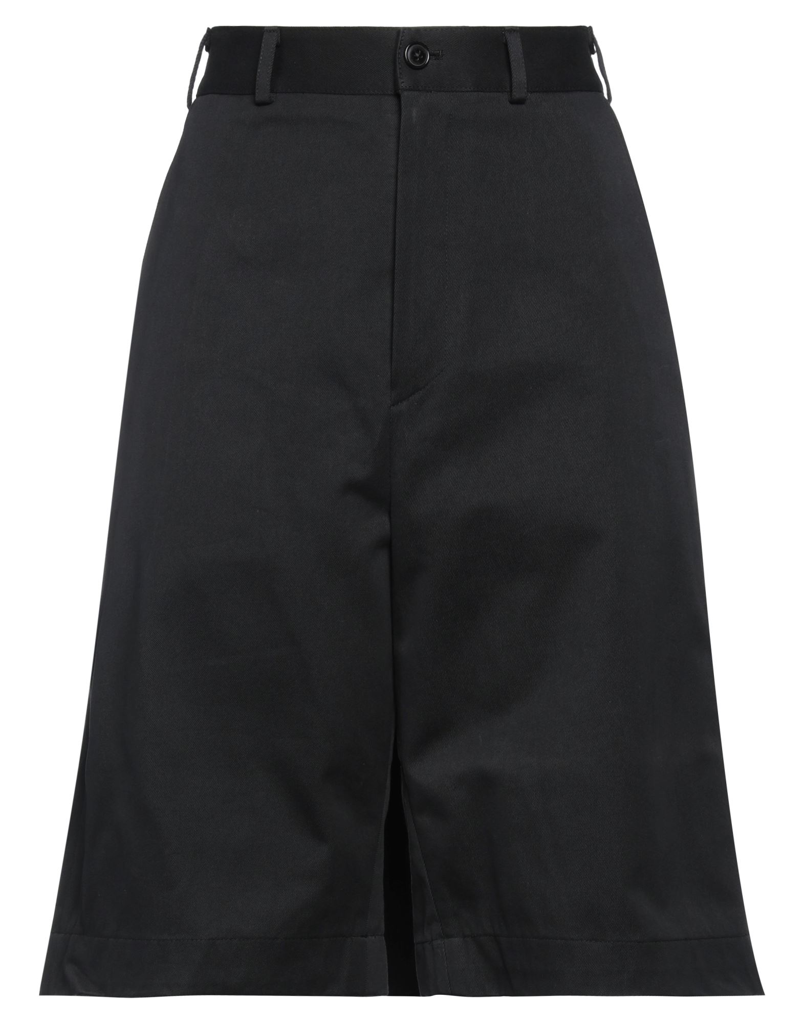 Vetements Woman Shorts & Bermuda Shorts Black Size M Cotton
