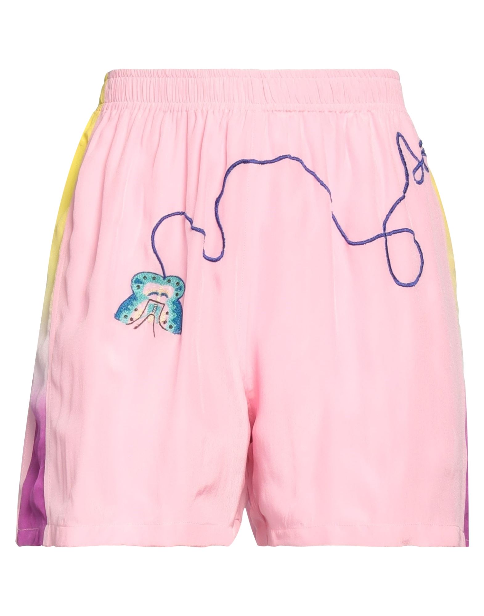 Sky High Farm Workwear Woman Shorts & Bermuda Shorts Pink Size L Cupro