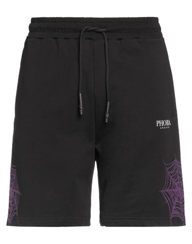 Phobia Archive Man Shorts & Bermuda Shorts Deep Purple Size L Cotton