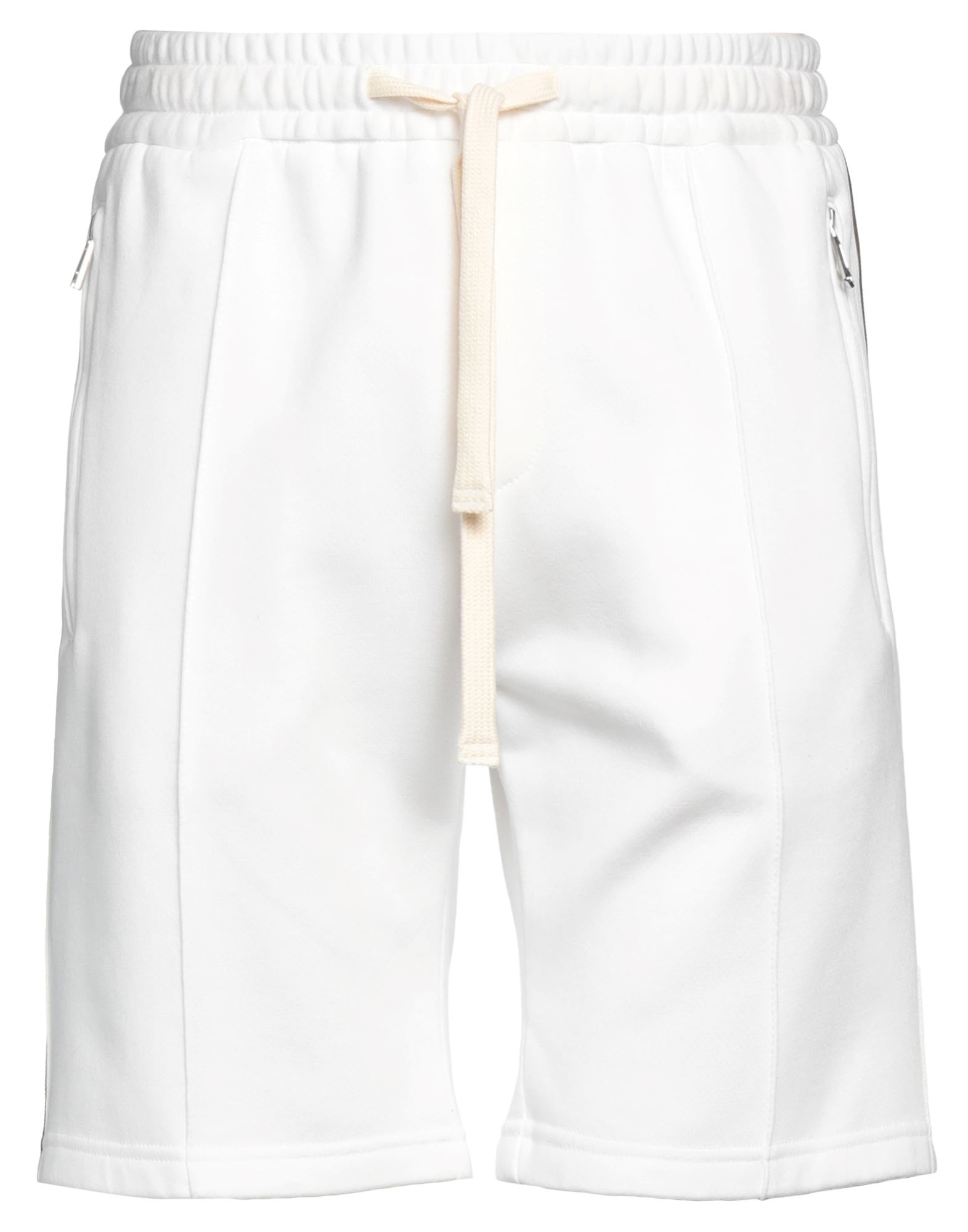 Windsor . Man Shorts & Bermuda Shorts White Size S Organic Cotton, Polyamide