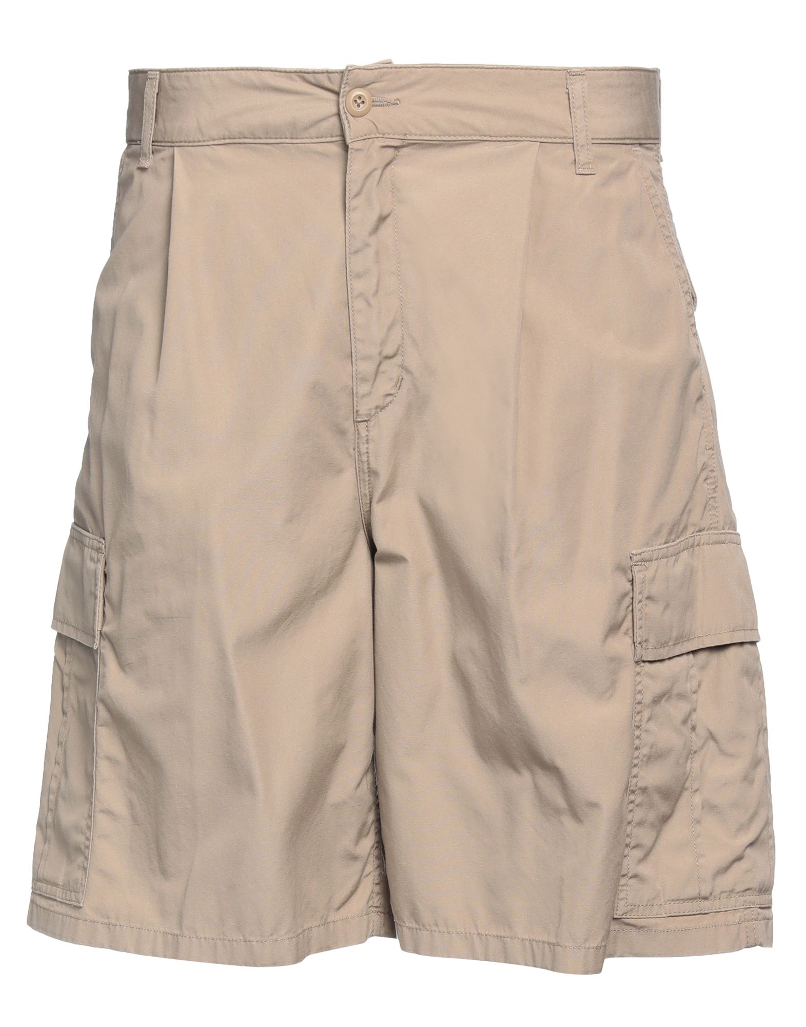 Carhartt Man Shorts & Bermuda Shorts Beige Size 33 Cotton