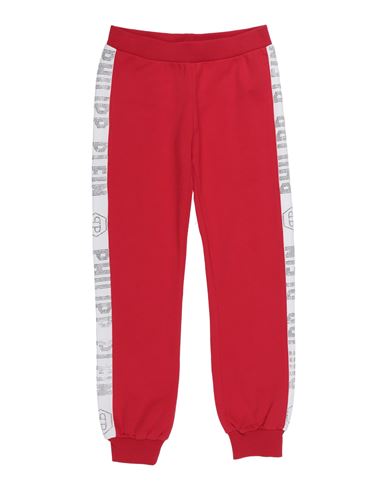 Philipp Plein Toddler Girl Pants Red Size 6 Cotton, Elastane In Red