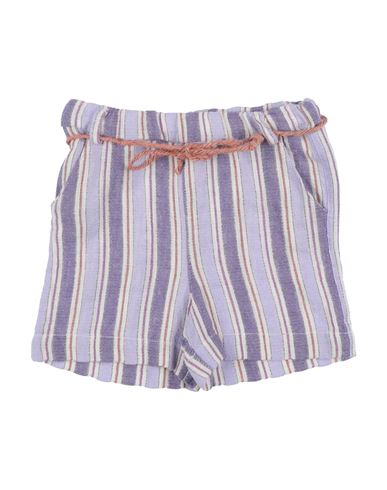 Olive By Sisco Babies'  Toddler Girl Shorts & Bermuda Shorts Lilac Size 4 Viscose, Linen, Polyamide, Cotton, In Purple