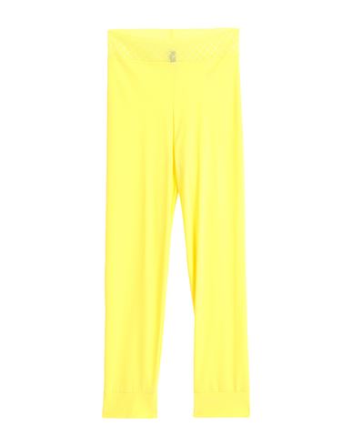 Man Pants Light yellow Size S Cotton