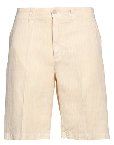 120% Lino Man Shorts & Bermuda Shorts Beige Size 32 Linen