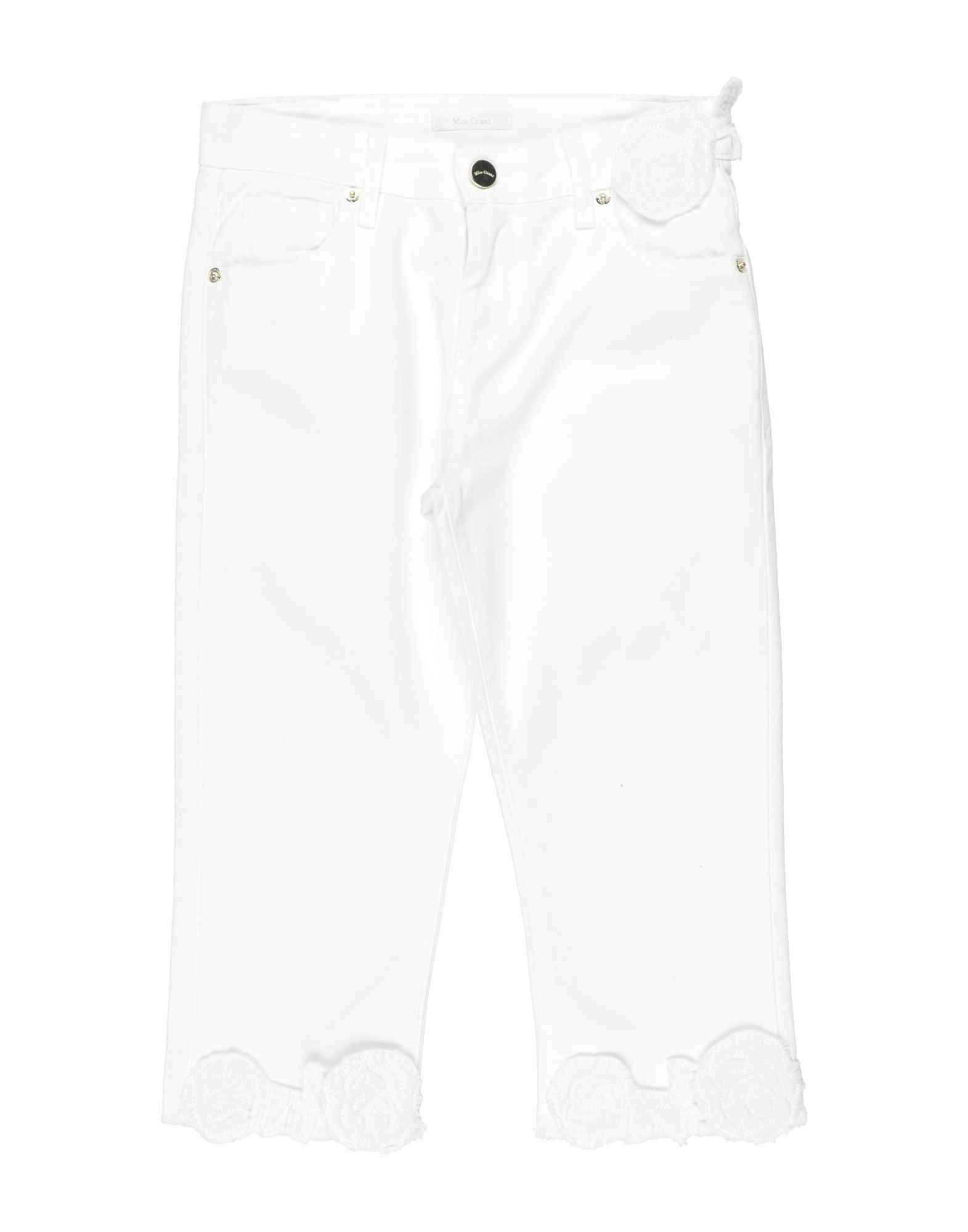 Miss Grant Kids' Pants In White | ModeSens