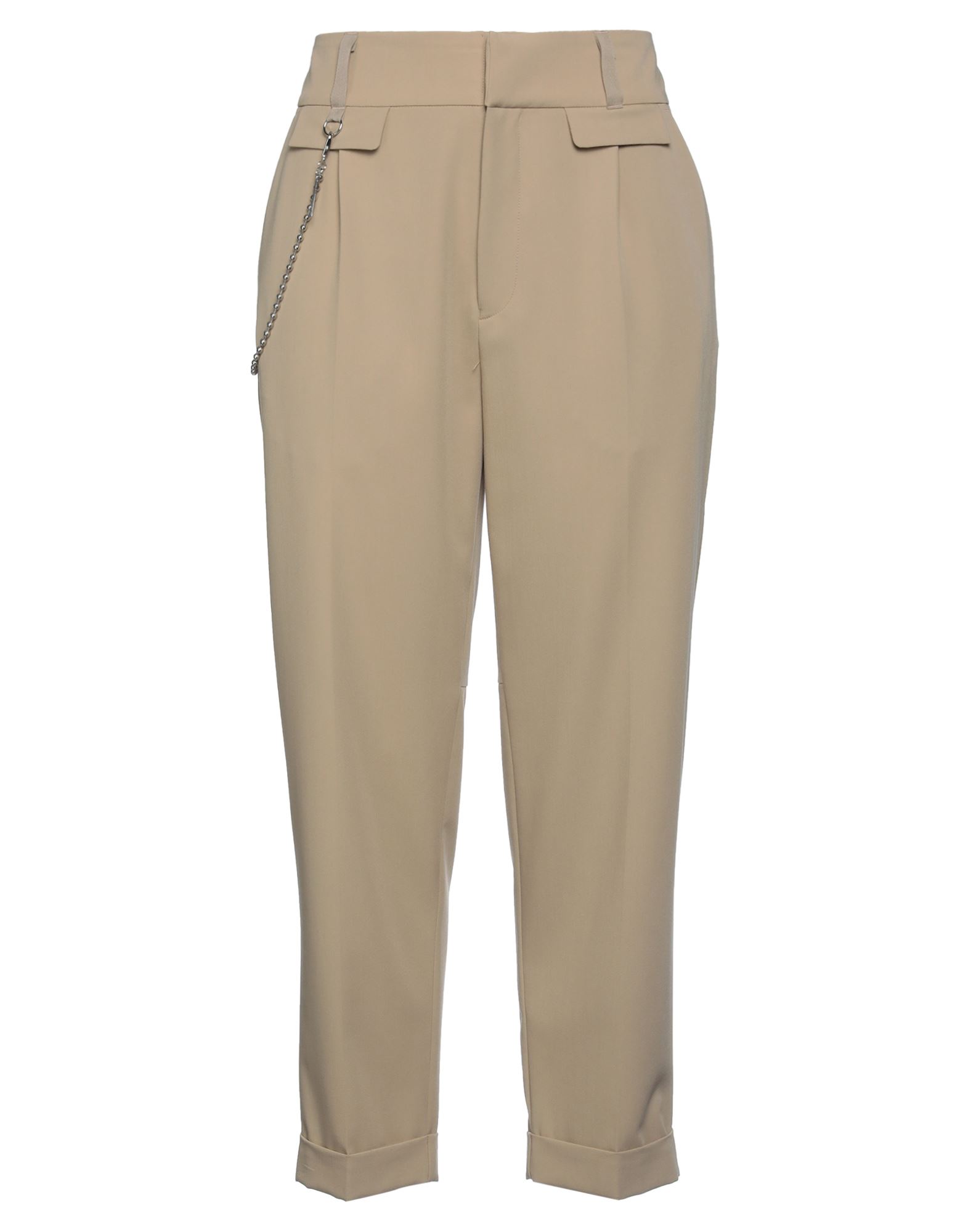 High Pants In Beige